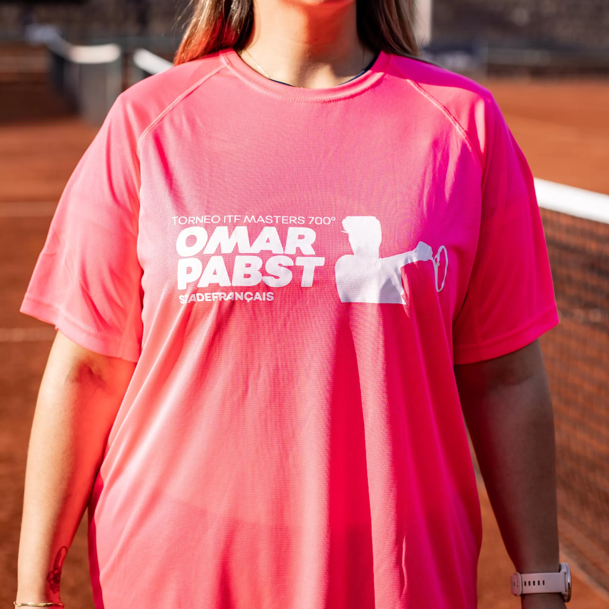 Polera Tenis Voluntarios Torneo Omar Pabst - Imagen 2